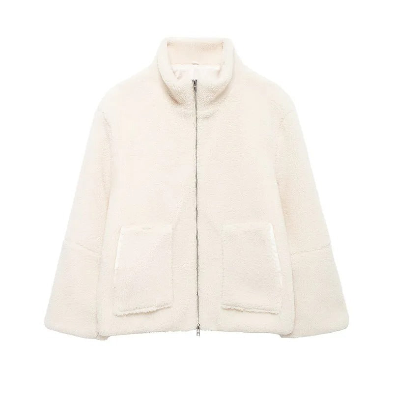 Teddy | Oversized warm fleece jacket