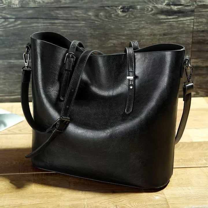 Nicole | Timeless Vintage Leather Shoulder Bag