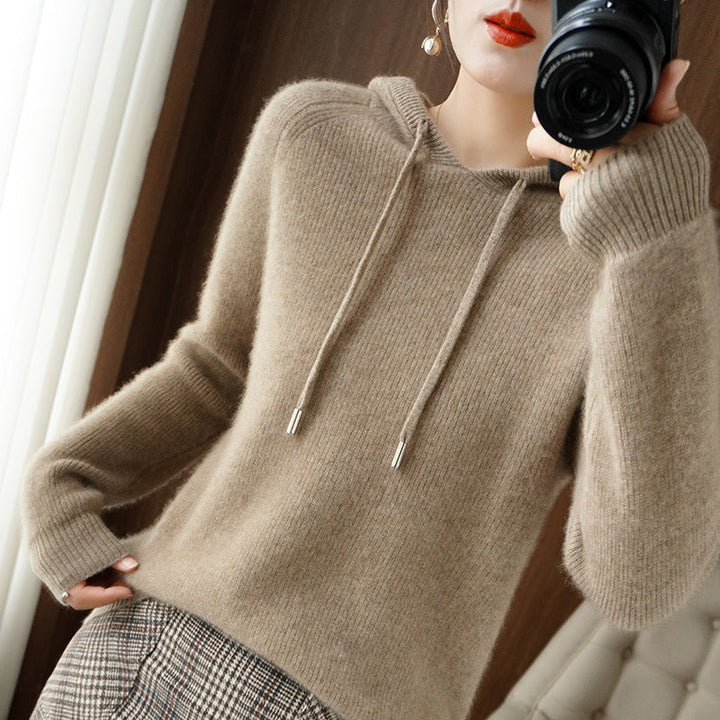 Evelyn - Comfortable Cashmere Hoodie
