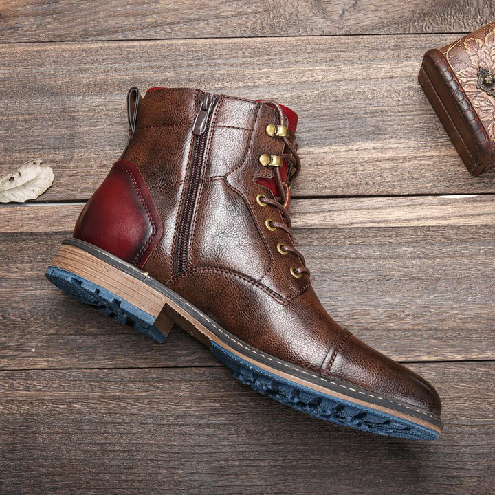 Leo™ - Handcrafted Premium Leather Oxford Boots