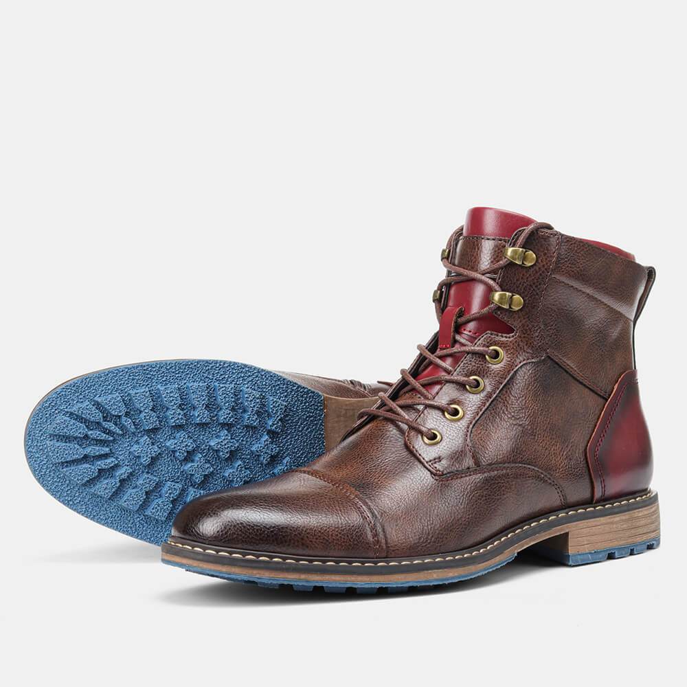 Leo™ - Handcrafted Premium Leather Oxford Boots
