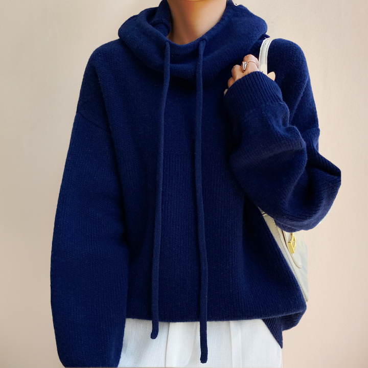 MELISSA : Knitted hoodie