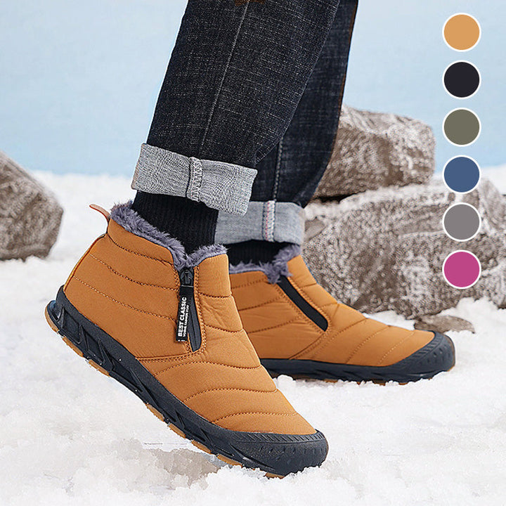 Parker - Warm, Waterproof Snow Boots with Faux Fur