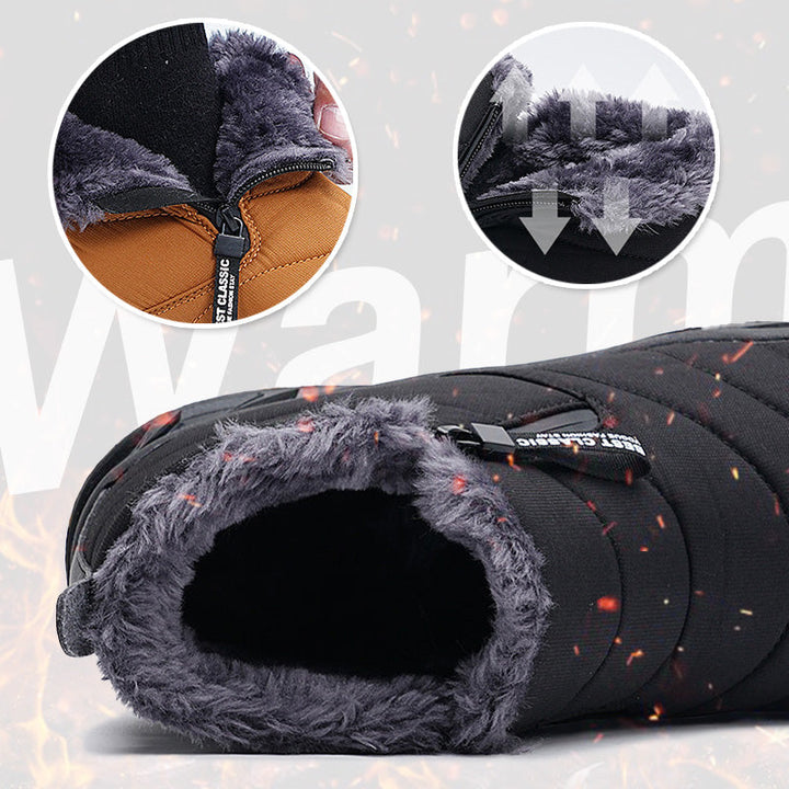 Parker - Warm, Waterproof Snow Boots with Faux Fur