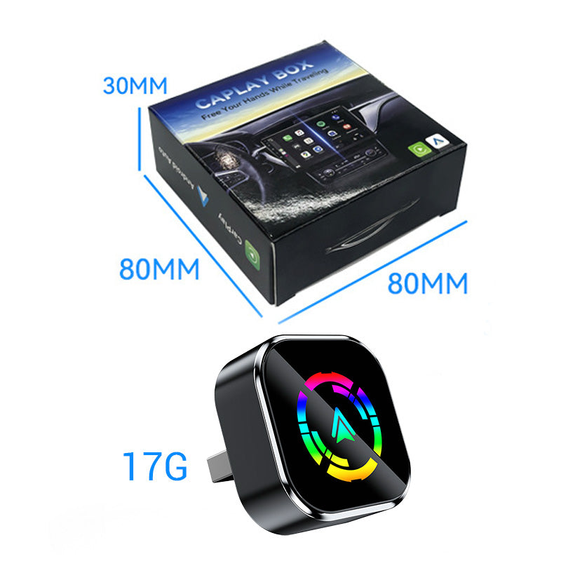 🔥2-in-1 draadloze adapter voor iPhone en Android - Auto🎵