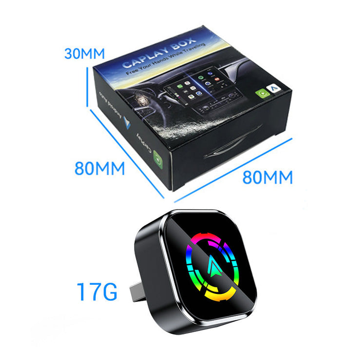 🔥2-in-1 draadloze adapter voor iPhone en Android - Auto🎵