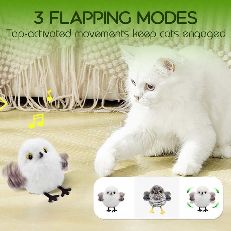 🎁🐱 Interactief kattenspeeltje - Vrolijke vogels