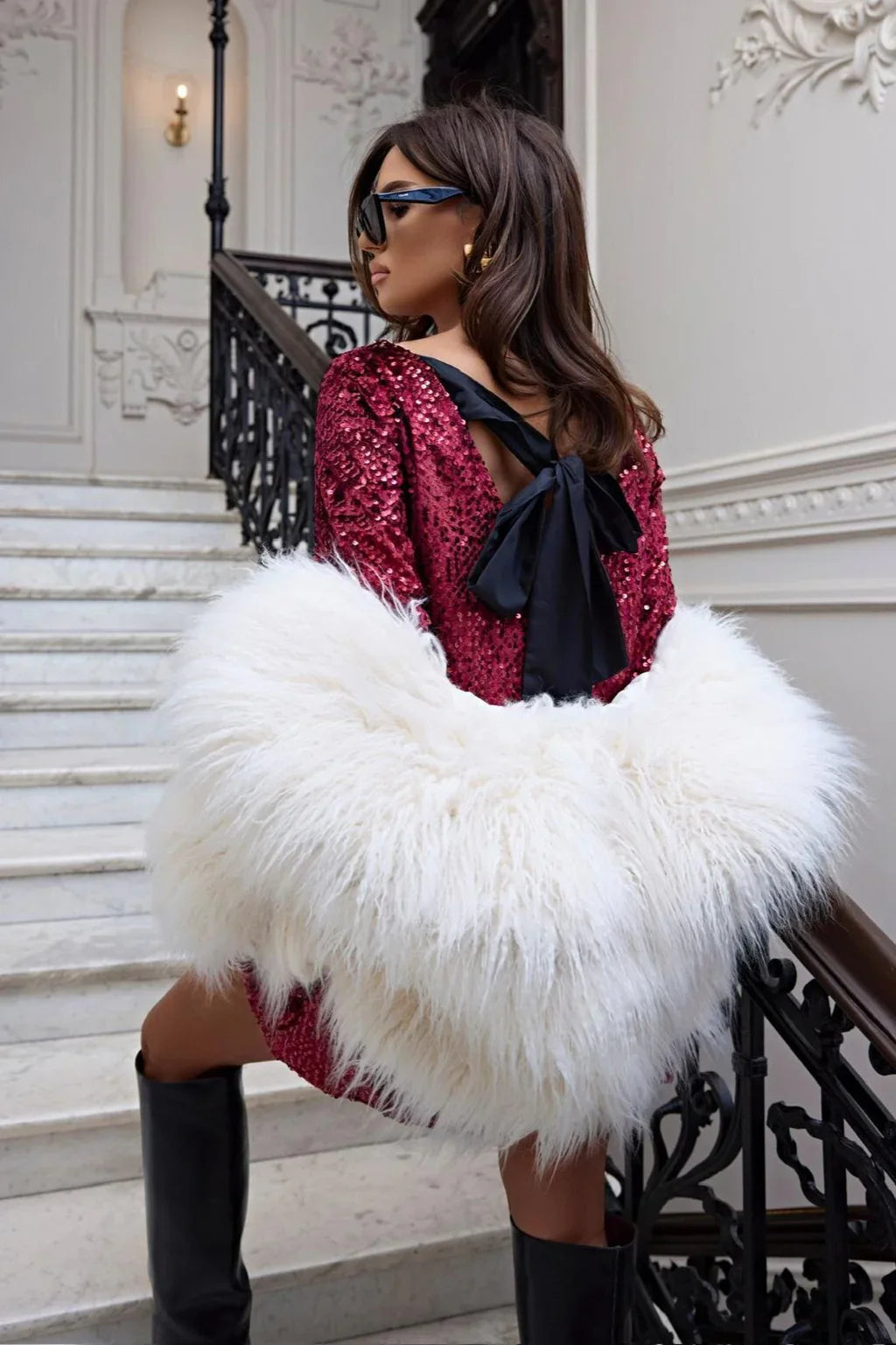 Aria Glitter Dress
