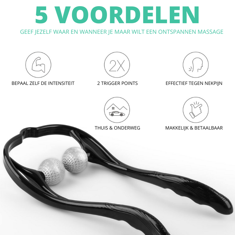 MuscleFix™ - Masseer je eigen nek, schouders & benen