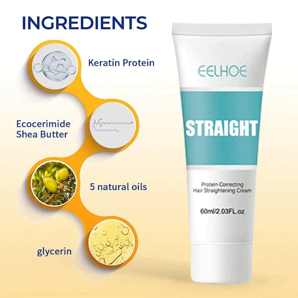 Keratin Plattång - Cream💥 1+1 Gratis Endast idag!