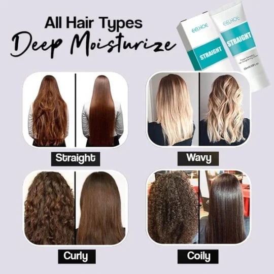 Keratin Plattång - Cream💥 1+1 Gratis Endast idag!