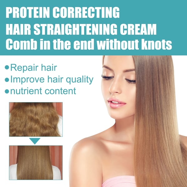 Keratin Plattång - Cream💥 1+1 Gratis Endast idag!